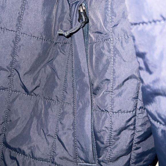 The North Face TNF Thermoball Blue Teal Full Zip Outdoor Puffer Jacket Men’s XL - Picture 11 of 14